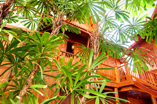 Tropical Islands Premium Zimmer Außenblick