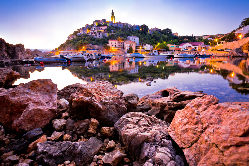 Vbrnik auf der Insel Krk, Kroatien